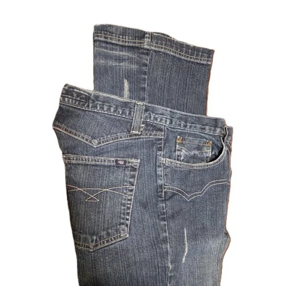 Vintage Cruel Girl western midrise boot cut jeans size 9 long - Picture 3 of 4